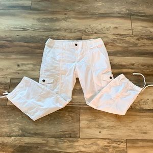 Cropped Low rose cargo pants